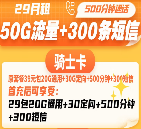 聯(lián)通騎士卡、爵士卡、川瀾卡套餐介紹|適合騎手使用|流量+免費(fèi)語音+免費(fèi)短信