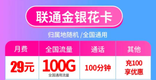 本周熱賣優(yōu)惠好卡|聯(lián)通金銀花卡+聯(lián)通正規(guī)卡|29元官方正品！